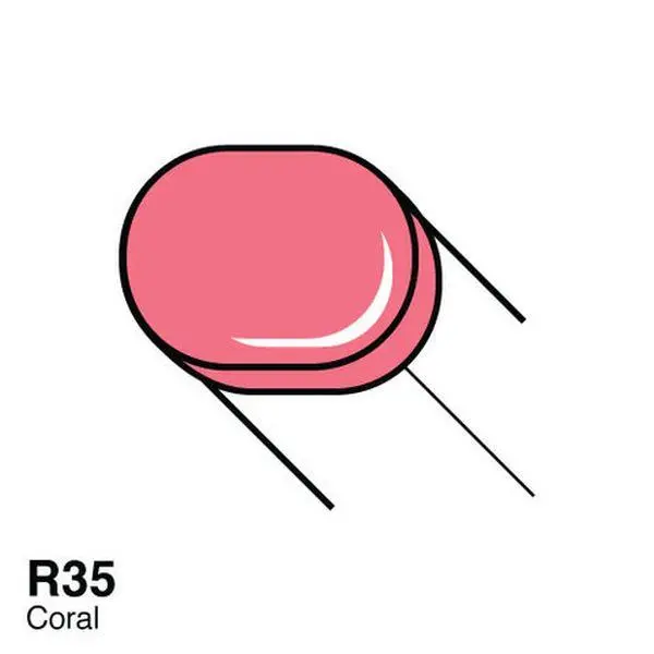 Copic Sketch Marker - R35 - Coral 1