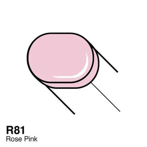 Copic Sketch Marker - R81 - Rose Pink 1