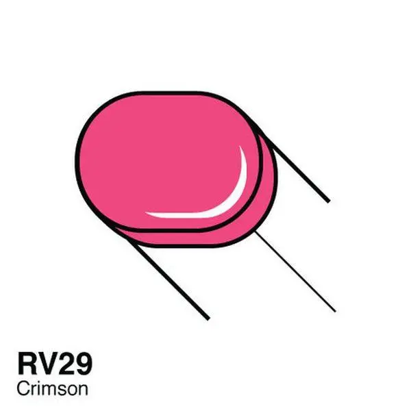 Copic Sketch Marker - Rv29 - Crimson 1