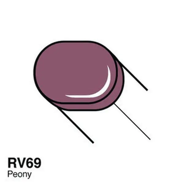 Copic Sketch Marker - Rv69 - Peony 1
