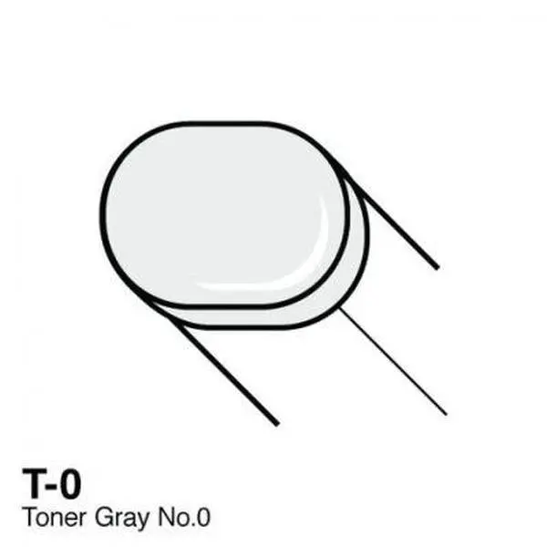 Copic Sketch Marker - T0 - Toner Gray No. 0 1