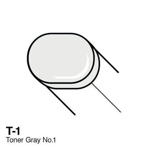 Copic Sketch Marker - T1 - Toner Gray 1