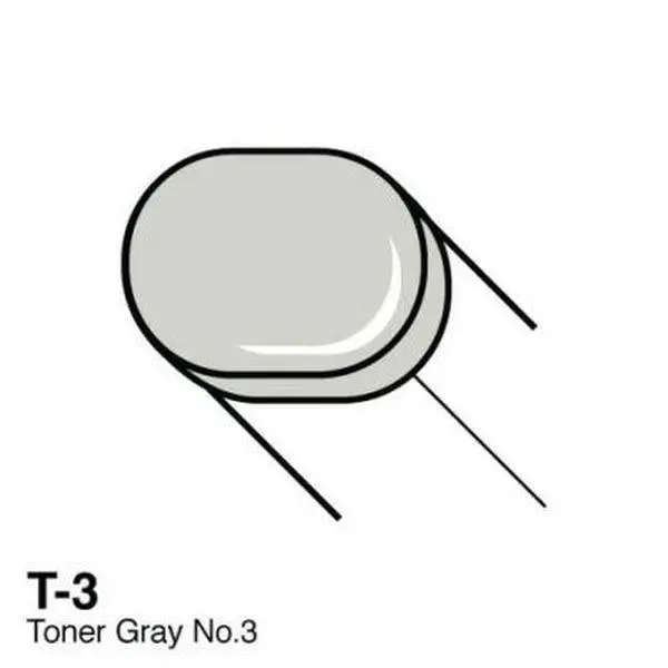 Copic Sketch Marker - T3 - Toner Gray No. 3 1