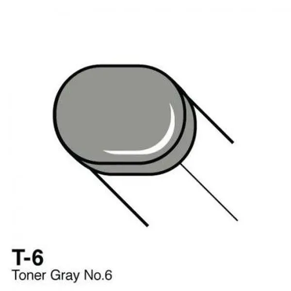 Copic Sketch Marker - T6 - Toner Gray No. 6 1