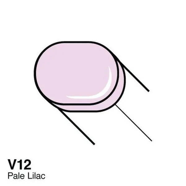 Copic Sketch Marker - V12 - Pale Lilac 1