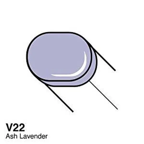 Copic Sketch Marker - V22 - Ash Lavendar 1