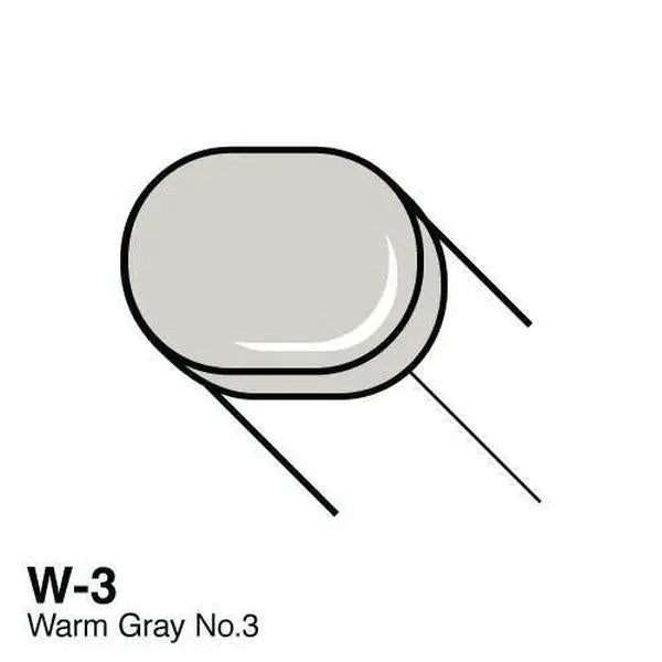 Copic Sketch Marker - Warm Gray - W3 1