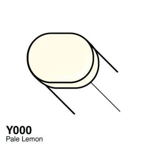 Copic Sketch Marker - Y000 - Pale Lemon 1