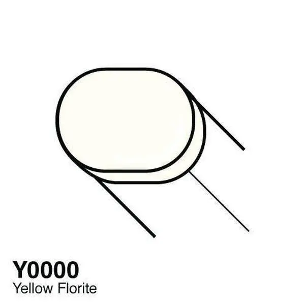 Copic Sketch Marker - Y0000-Yellow Florite 1