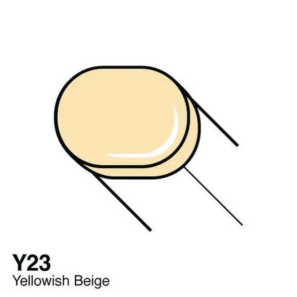 Copic Sketch Marker - Y23 - Yellowish Beige 1