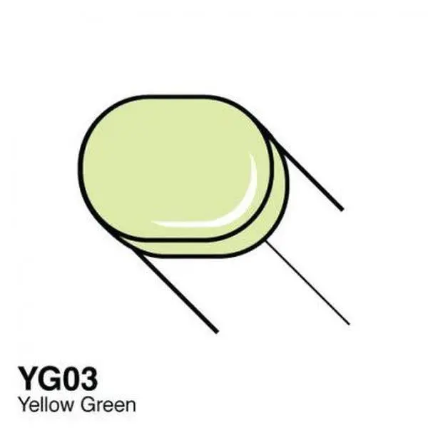 Copic Sketch Marker - Yg03 - Yellow Green 1