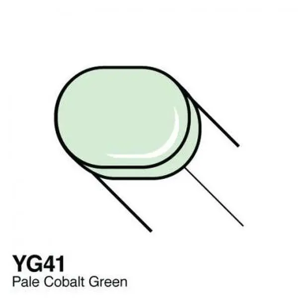 Copic Sketch Marker - Yg41 - Pale Cobalt Green 1