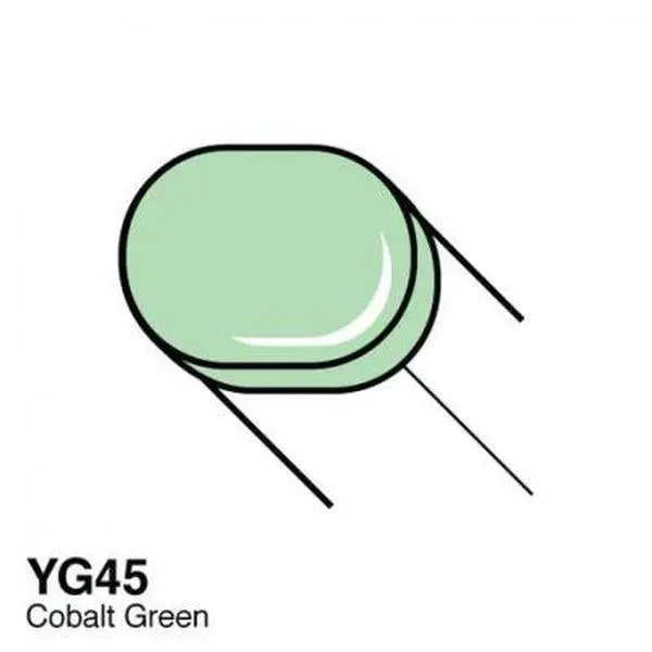 Copic Sketch Marker - Yg45 - Cobalt Green 1