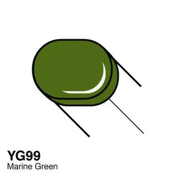 Copic Sketch Marker - Yg99 - Marine Green 1