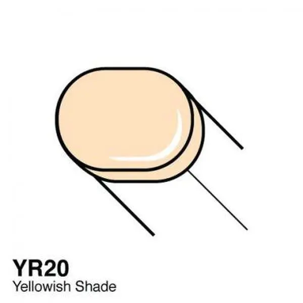 Copic Sketch Marker - Yr20 - Yellowish Shade 1