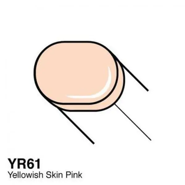 Copic Sketch Marker - Yr61 - Yellowish Skin Pink 1