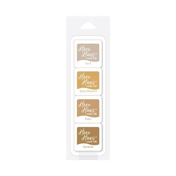 Core Ink Cubes Set - Warm Browns 1