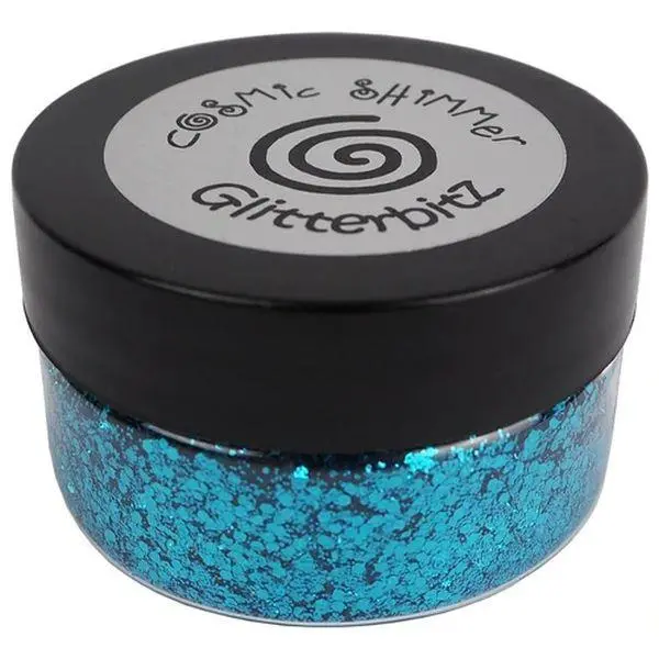 Cosmic Shimmer Glitterbitz - Turquoise 1