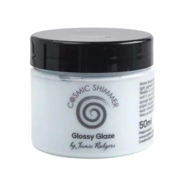Cosmic Shimmer Glossy Glaze - Fresh Air Blue 1