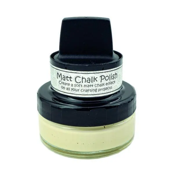 Cosmic Shimmer Matt Chalk Polish - Custard 1