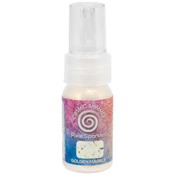 Cosmic Shimmer Pixie Sparkles - Gold Marble 1
