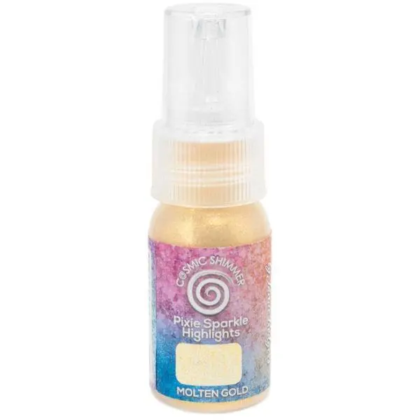 Cosmic Shimmer Pixie Sparkles - Molten Gold 1