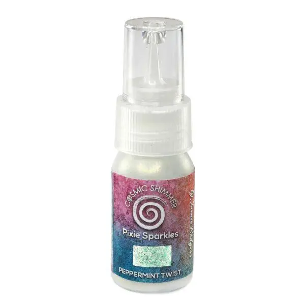 Cosmic Shimmer Pixie Sparkles - Peppermint Twist 1