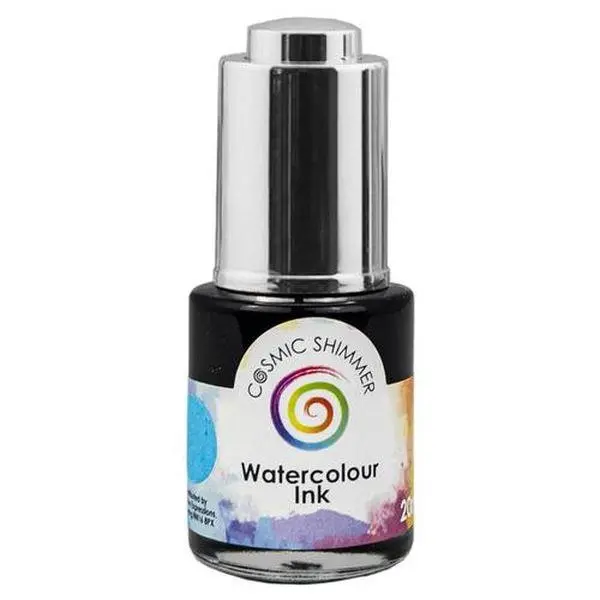 Cosmic Shimmer Watercolour Ink - Blue Skies 1