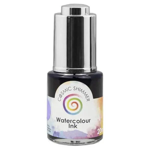 Cosmic Shimmer Watercolour Ink - Glorious Grape 1