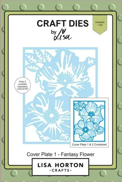Cover Plate 1 - Fantasy Flower Die Set 1