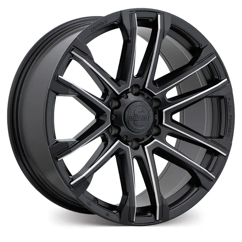 Covert Rv4 / 20X9 / 6X139.7 / +10 / Matt Black With Milled Spokes 1