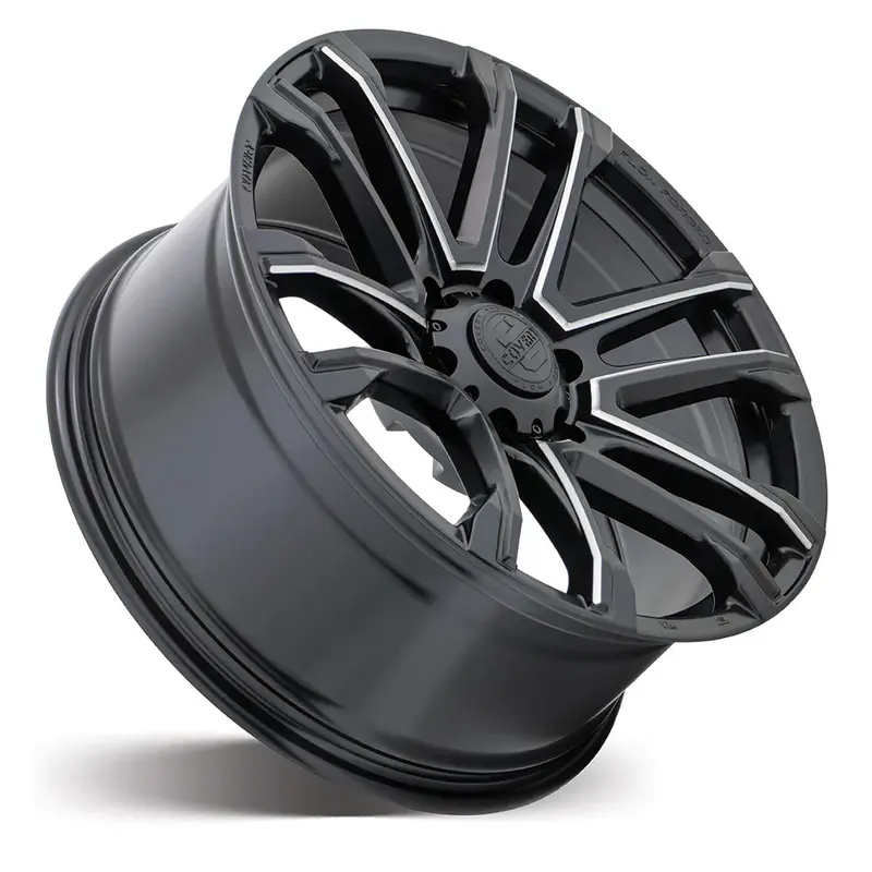Covert Rv4 / 20X9 / 6X139.7 / +10 / Matt Black With Milled Spokes 2