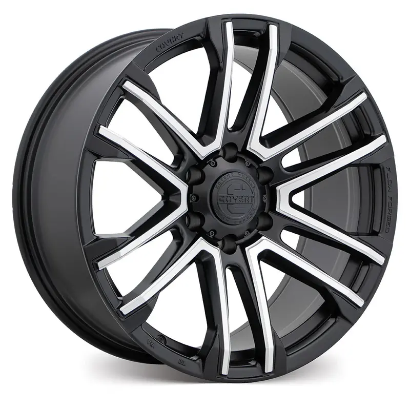 Covert Rv4 / 20X9 / 6X139.7 / +38 / Satin Black With Milled Spokes 1