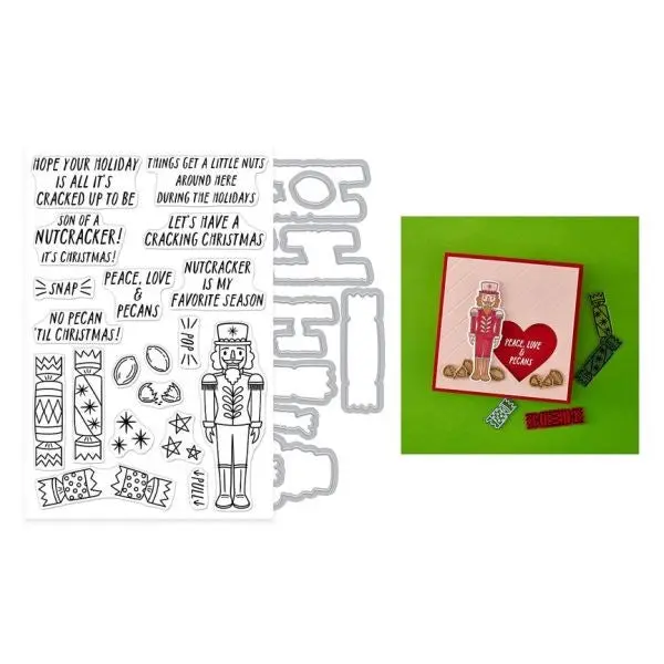 Crackin' Christmas Collection - A Little Nuts Stamp & Die Set 1