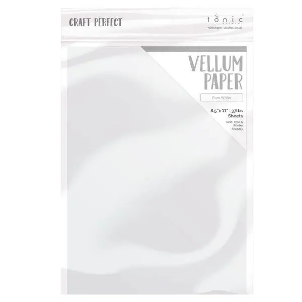 Craft Perfect Vellum - Pure White 1