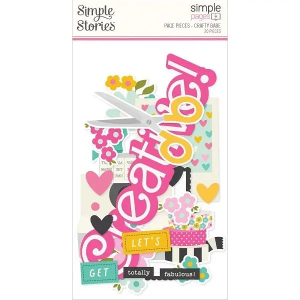 Crafty Babe - Simple Pages Page Pieces 1