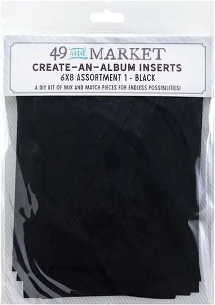 Create-An-Album Inserts - Black #1 1