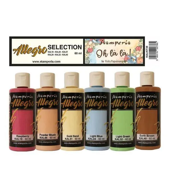 Create Happiness - Oh La La - Allegro Paint Kit 1