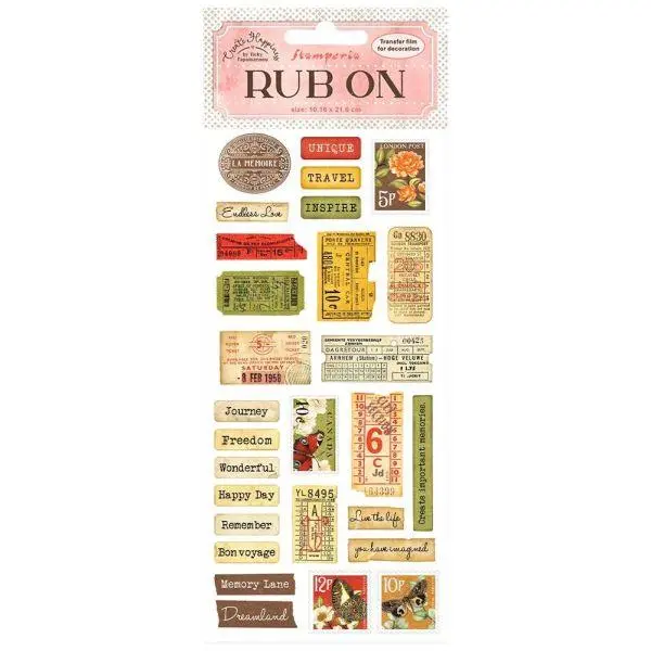 Create Happiness - Rub Ons - Labels 1