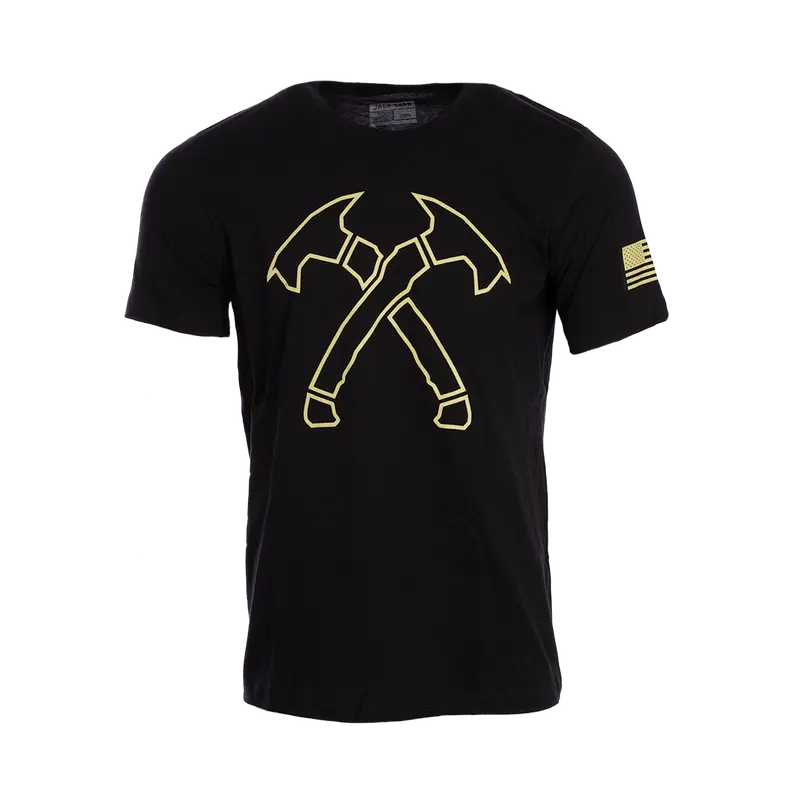 Crossed Hawks Outline Tee 1