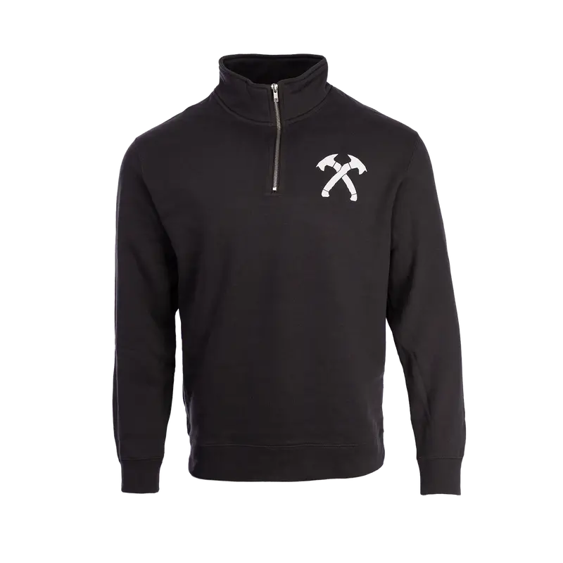 Crossed Hawks Quarter-Zip Pullover