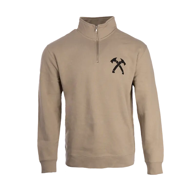 Crossed Hawks Quarter Zip Pullover 1