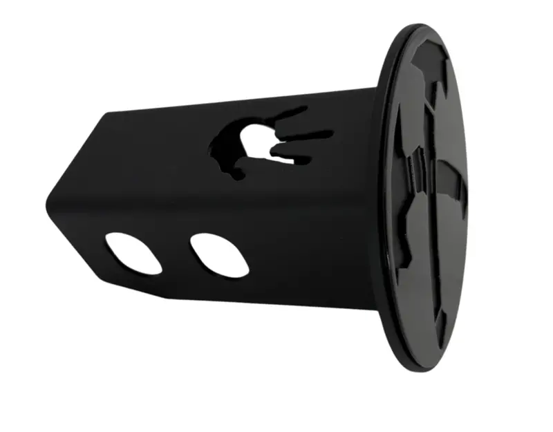 Crossed Hawks Trailer Hitch Cover 1