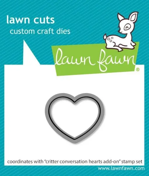 Crtitter Conversation Hearts - Add On - Dies 1