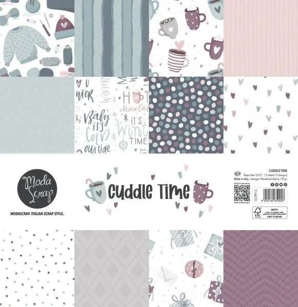 Cuddle Time - 12X12 Paper Pack 1