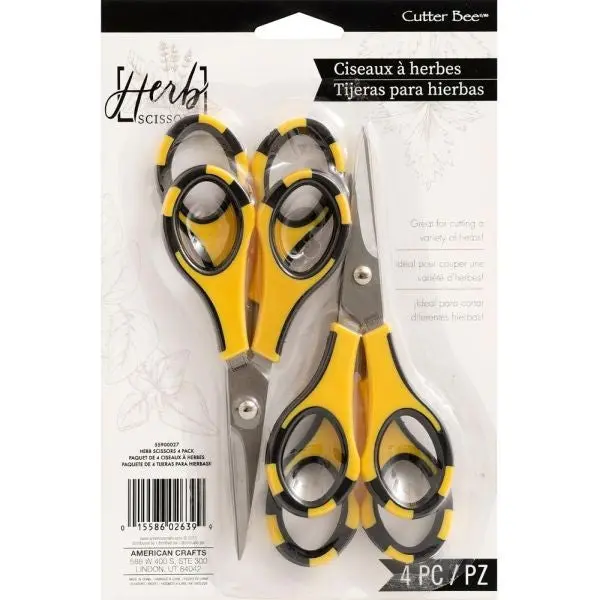 Cutterbee Scissors - 4Pack 1