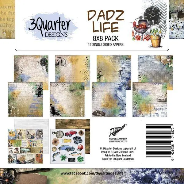Dadz Life - 8X8 Collection Pack 1