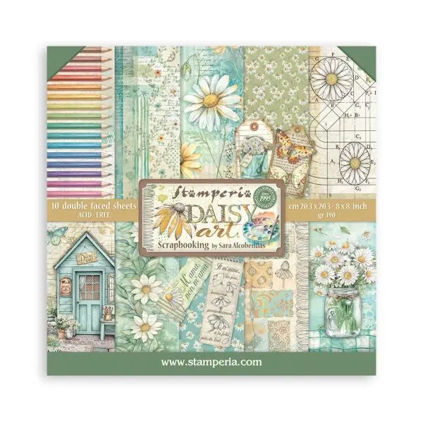 Daisy Art - 8X8 Collection Pack 1