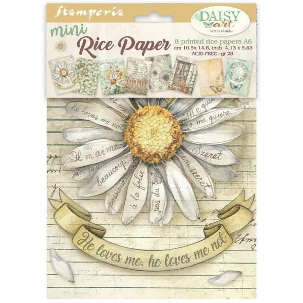 Daisy Art - A6 Mii Rice Paper 1