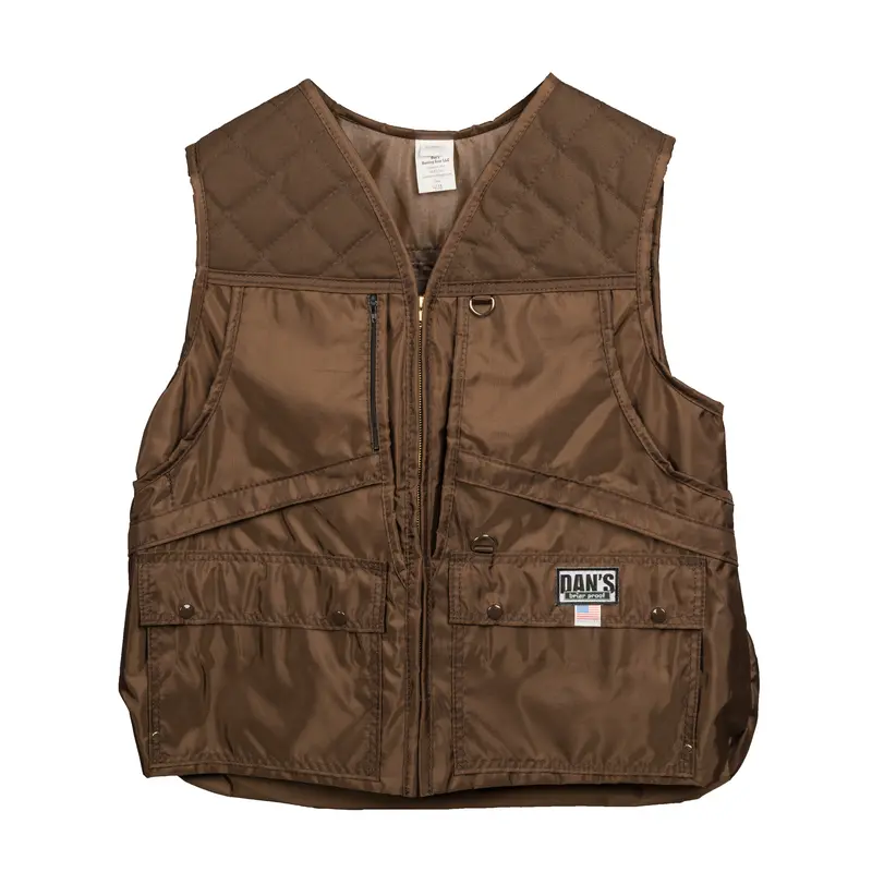 Dan's Briar Game Vest In Brown 1